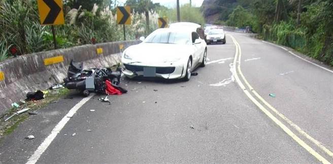 法拉利跑车与机车对撞造成骑士死亡，驾驶一审判决无罪。（资料照）