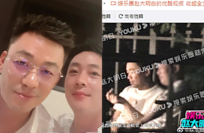 王宝强先前被指疑似进厂维修，但后来被拍长相并无太大转变。（图／取自新浪娱乐；翻摄自娱乐圈赵大明白微博）