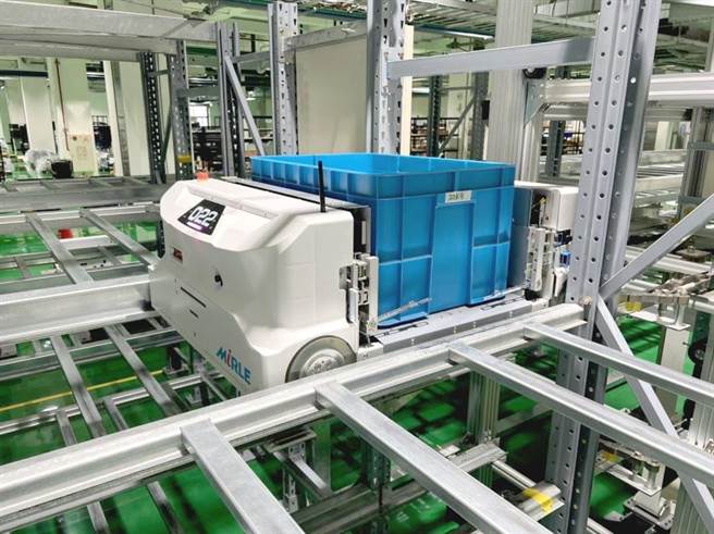 远传与盟立集团、四零四科技（Moxa）携手，于电商场域导入5G专网智慧仓储物流解决方案。（远传提供）