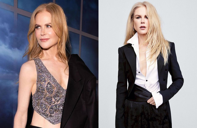 妮可基嫚身材维持得非常好。（图／妮可基嫚Instagram）