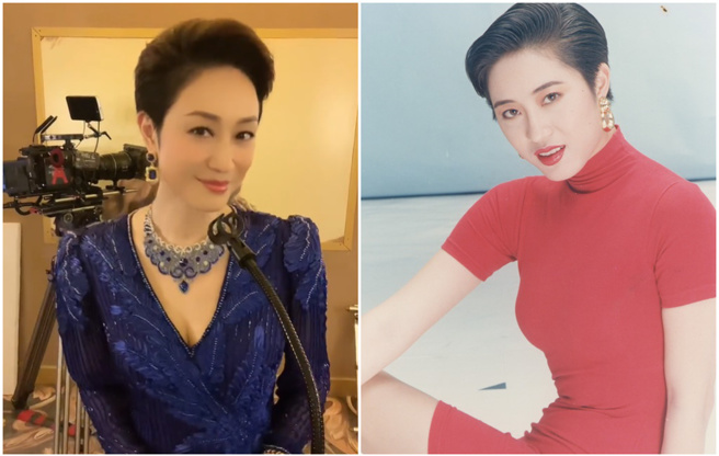 陈法蓉是演艺圈公认的大美女，即便年过半百，依旧很漂亮。（图／抖音@陈法蓉；中时资料照）