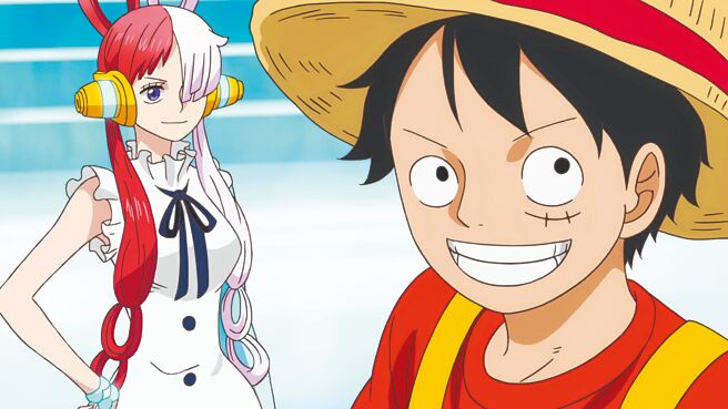 电影中鲁夫（右）跟新角色美音是青梅竹马。（双喜电影提供）