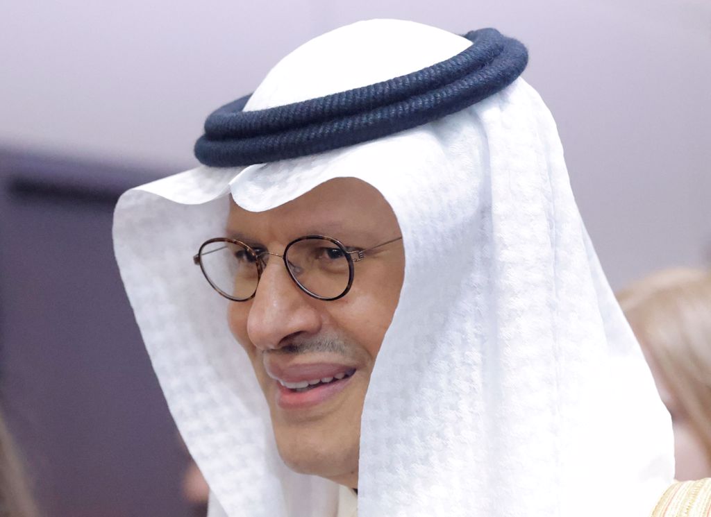 沙乌地阿拉伯能源部长阿卜杜拉齐兹亲王（Abdulaziz bin Salman）6月时突访俄罗斯圣彼得堡资料照。（路透社）(photo:ChinaTimes)
