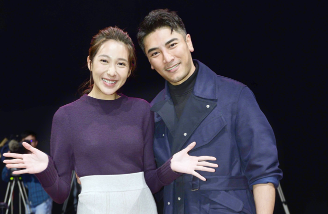 杨晴、罗平先前因《女兵日记》传暧昧。（图／中时资料照片）