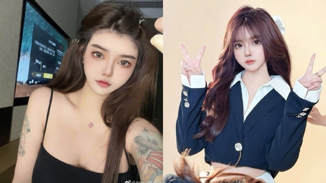 韩安冉离婚短短7天就疑似有了新欢。（图／微博@韩安冉）