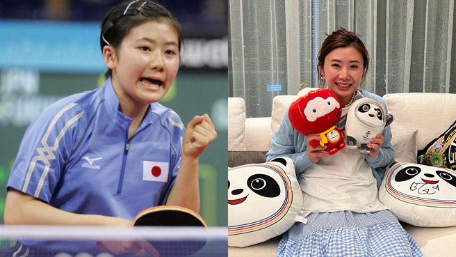 福原愛婚變出軌後，節目照上、升格副教授引發質疑。(圖/福原愛 微博)