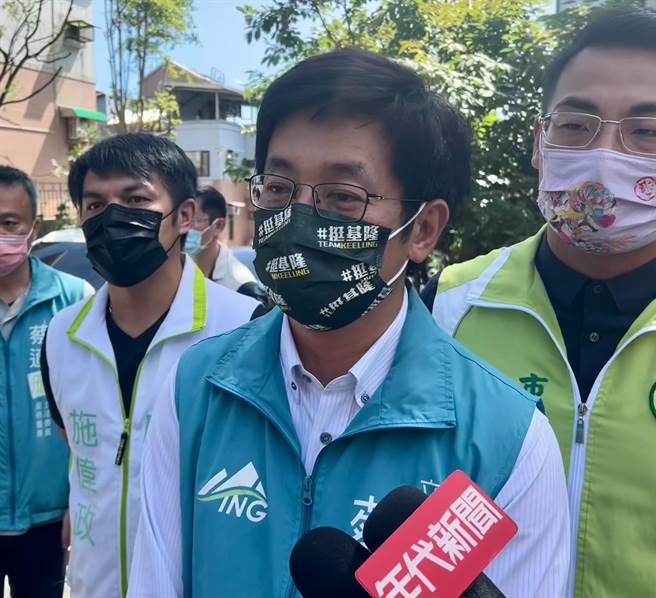 針對國民黨指控，蔡適應認為，莫名其妙也非常不公平。（陳彩玲攝）