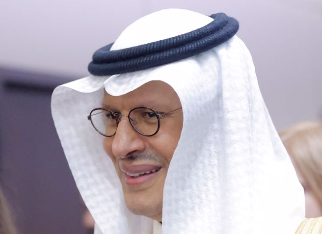 沙乌地阿拉伯能源部长阿卜杜拉齐兹亲王（Abdulaziz bin Salman）6月时突访俄罗斯圣彼得堡资料照。（路透社）