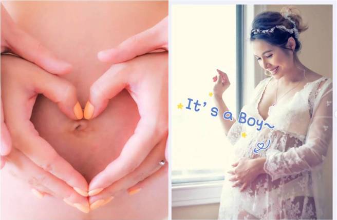 可岚突晒孕肚照，让外界又惊又喜。（图／取材自可岚Instagram）