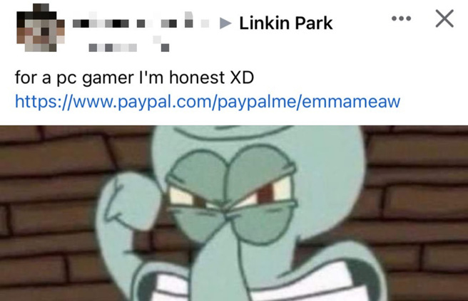 臉書大當機，動態出現一排廢文、廢圖。（圖／翻攝自臉書）