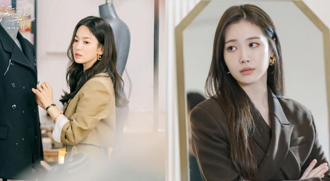 宋慧乔和Yura因为共同出演今年初播出的电视剧《现正分手中》相识。(图/ 摘自《现正分手中》剧照)