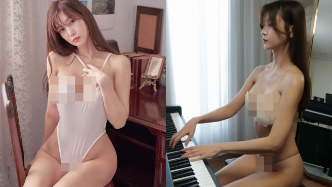 林李智是穿搭火辣的鋼琴女神。(圖/林李智 IG、Youtube)