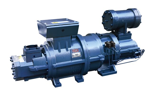 在低温冷冻条件下，復盛SRT双段螺旋压缩机仍具有高效节能的优异表现。图／业者提供