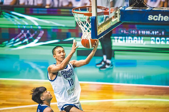 中华队张俊生单场24分，可惜未能助队击败菲律宾。（取自FIBA官网）