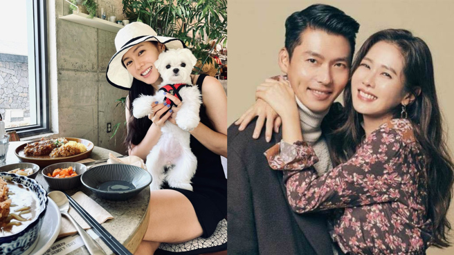 孙艺真与玄彬婚后首度放闪。（图／IG@yejinhand、韩网）