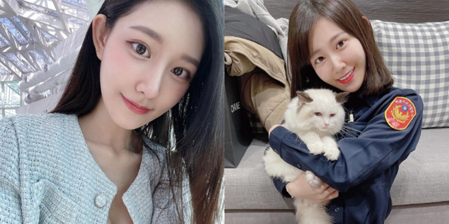 一名男网友在网路爆料，朋友是名警察，同单位的女网红警察请病假将近1年，期间到处游山玩水、接业配。（图／翻摄自6V个人IG）