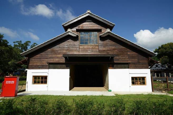 市定古蹟后里马场马厩，修復后规画为实体马展示及主题式教育展示区域。（台中市政府提供）