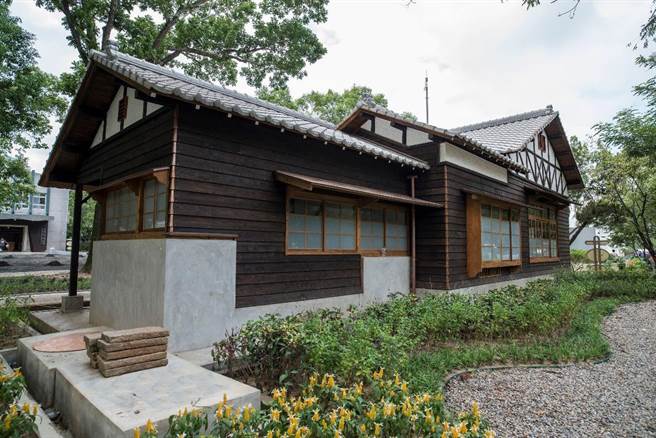 市定古蹟后里马场场本部，后续规画为新媒体艺术区。（台中市政府提供）