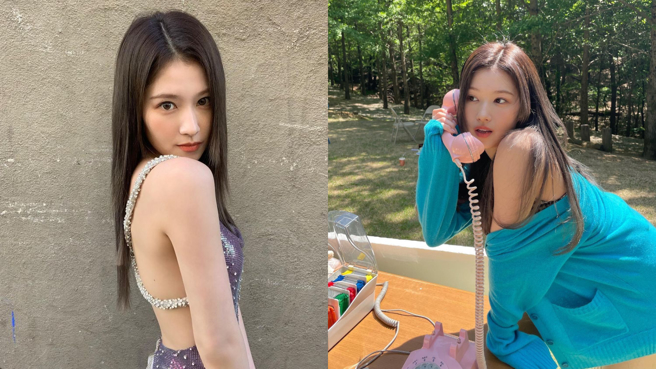 SANA衣服没穿好，露出绝美香肩。(图/SANA IG)