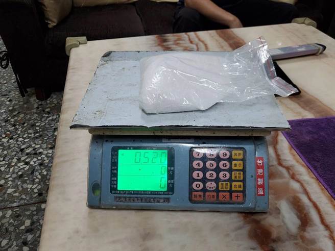 检警查获以中古行掩护的毒品分装厂，查获大批毒品。（警方提供／陈淑芬台中传真）