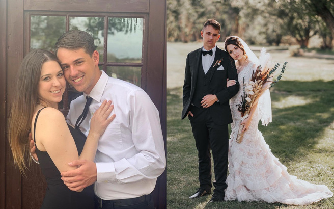 美国女子因罹患眼疾而失明，进入大学后认识超暖男友，并在对方帮助下重见光明。(图/翻摄自Instagram/@soph_isticateddd)