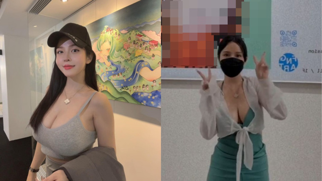 陳香菱最近喜歡上看畫。(圖/陳香菱 IG)