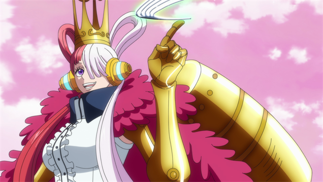 《航海王剧场版：红髮歌姬》美音有许多舞台表演画面。（台北双喜电影提供）