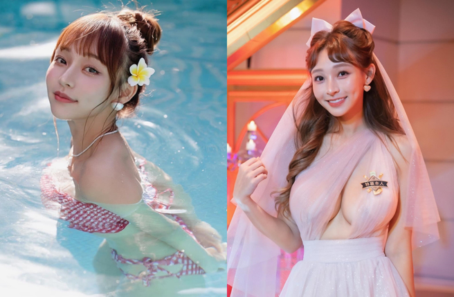 林襄长相甜美，火辣造型总能电晕网友。（图／IG@95_mizuki）