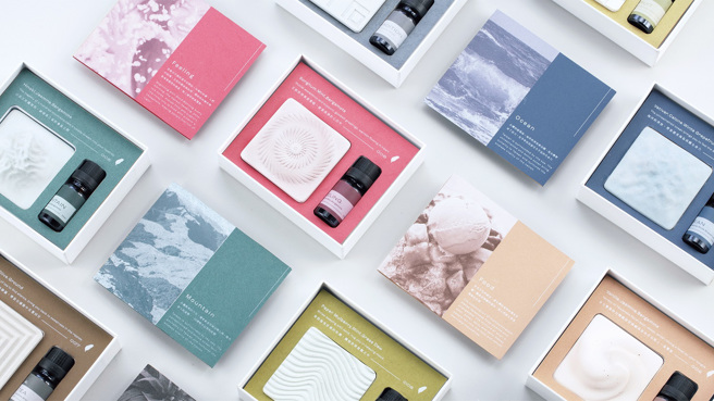 东海工设系学生以「台湾气味旅行」获2022德国红点最佳设计奖。(照片/东海大学提供)