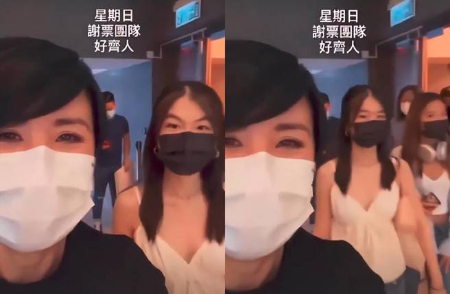 吴君如16岁女儿罕见现身，口罩难掩高顏值。(图／取自吴君如IG)