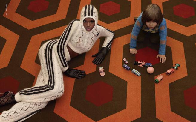 Gucci释出最新最新EXQUISITE GUCCI 形象广告，致敬电影大师Stanley Kubrick，还原许多电影名场面。（Gucci提供）