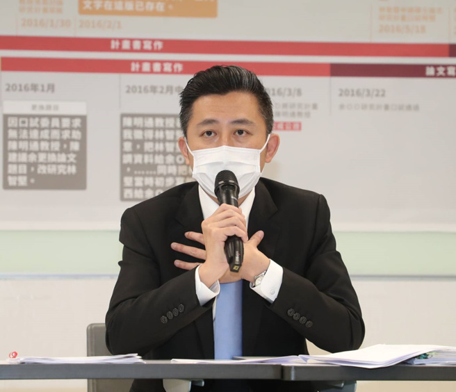 王鴻薇在臉書爆出了林智堅論文案的真相，直呼「毀林小組，是陳明通、是賀力行、是蔡英文、是鄭文燦、是鄭運鵬」。（資料照片）