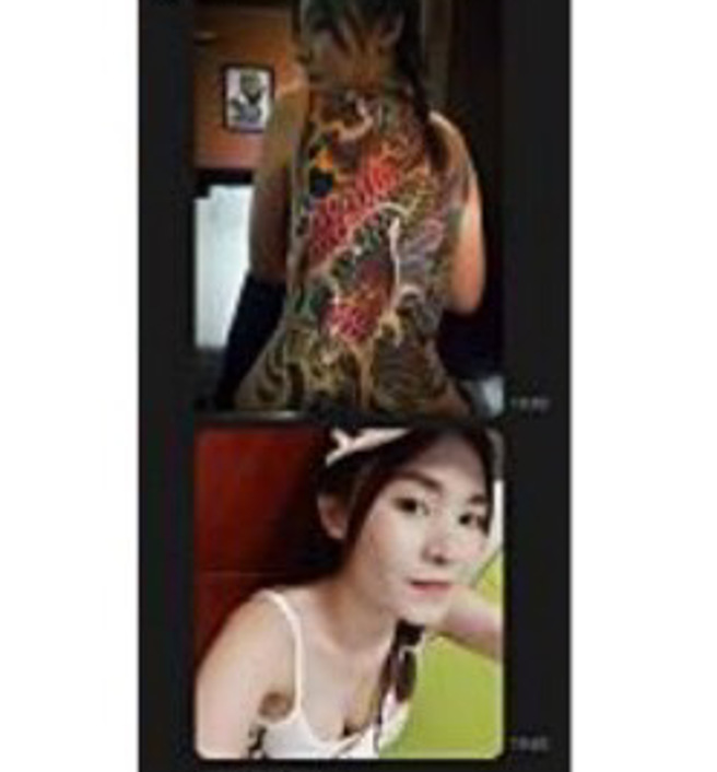 网传照片原始事件是2019年发生在泰国的凶杀案，与柬埔寨打工事件无关。(翻摄台湾事实查核中心)