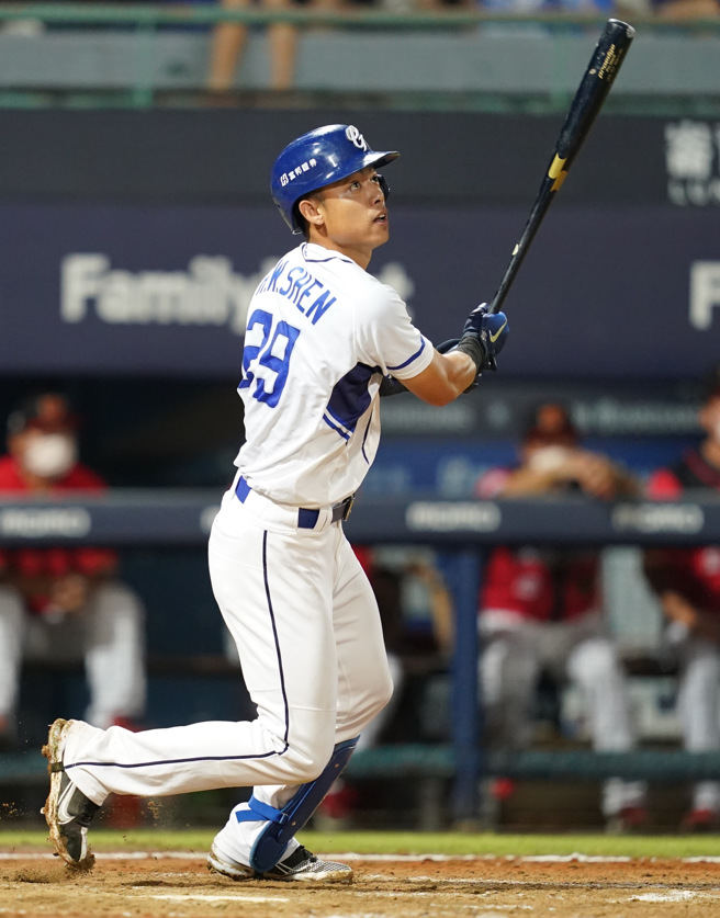 富邦悍将外野手申皓玮。（资料照，富邦悍将提供）