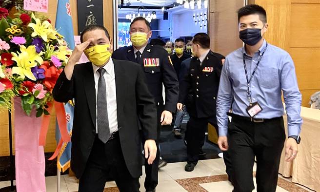 侯友宜強調，社會治安的維護，預防永遠比偵查重要。（呂健豪攝）