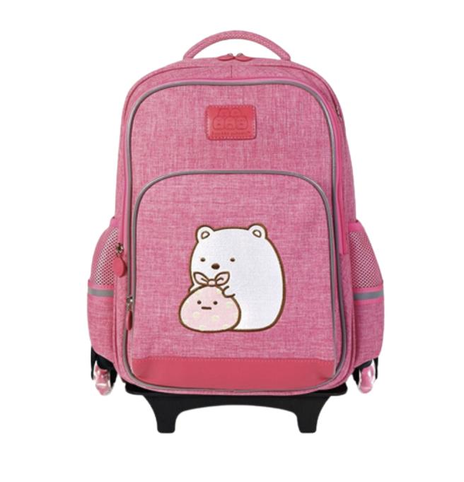 Global Mall新北中和的PG美人网「角落小伙伴同心乐学拉杆大童书包」，原价1980元，优惠价1680元。（Global Mall提供）