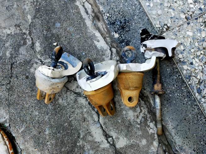 松鼠误触馈线导致停电。（柯宗纬翻摄）