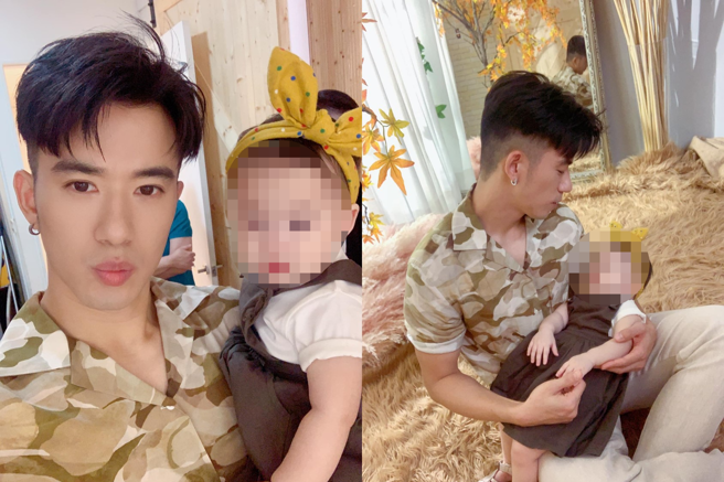 纪言恺与妻子育有3岁女儿小麦芽。（图／翻摄自 JR 纪言恺脸书）