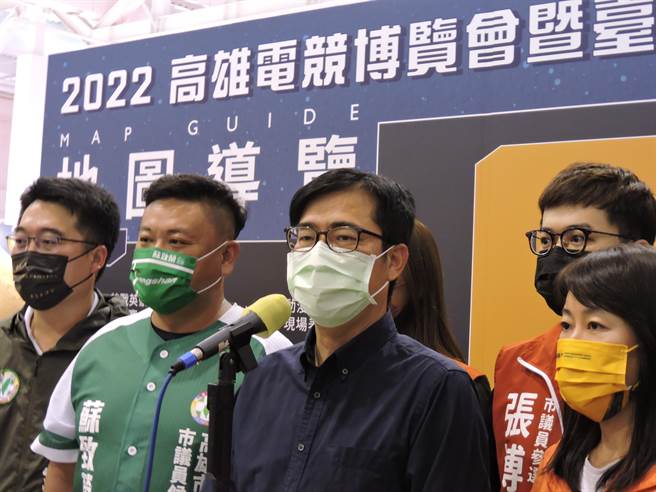 高雄市長陳其邁。（洪靖宜攝）