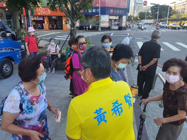 无党籍基隆市长参选人黄希贤。（取自脸书）