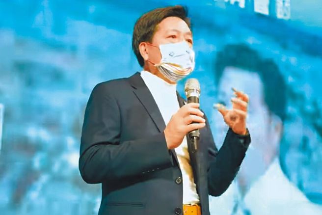 前民进党立委郑宝清。（取自郑宝清脸书）