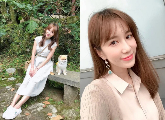 女星Apple（黄暐婷）。(图/ 摘自Apple黄暐婷IG)