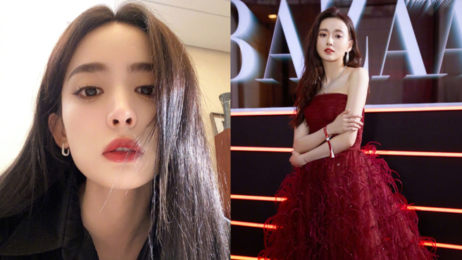 古力娜扎日前发文澄清自己并非小三，没想到另一名女星江铠同（右）出面发声却被骂爆。（图／微博@古力娜扎、江铠同）