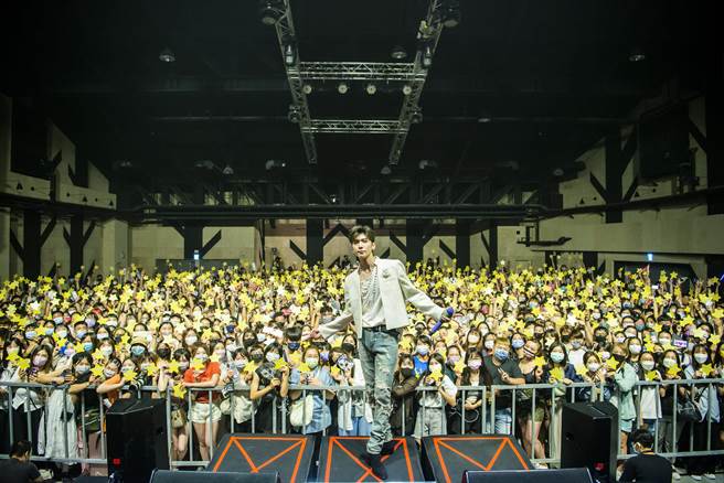 毕书尽昨在高雄举办演唱会。（KKLIVE提供）