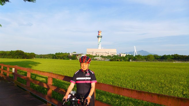 李富城保有運動的習慣。（圖／FB@李富城）