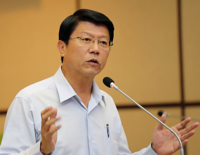 谢龙介今（31）日就爆出了民进党的暗黑内幕，直言「郑宝清的杀伤力会递减」。（资料照片）