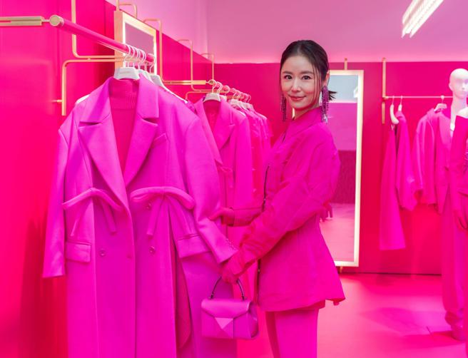 女星林心如。(吴松翰摄)
