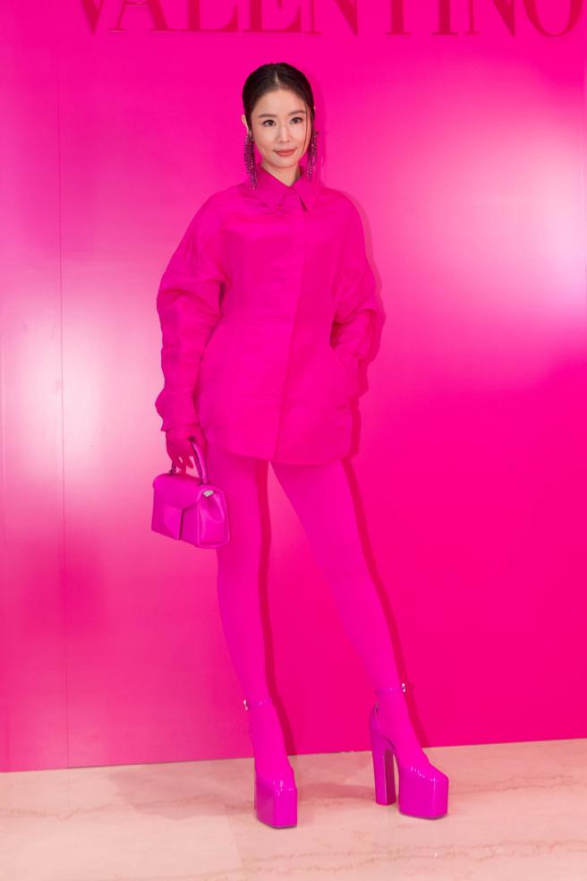 女星林心如。(吴松翰摄)