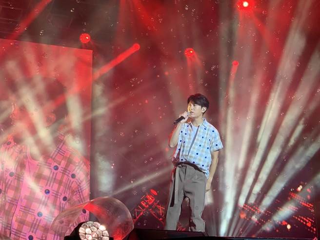 将军吼音乐节最后压轴韦礼安压轴出场。（台南观旅局提供／李俊淇台南传真）