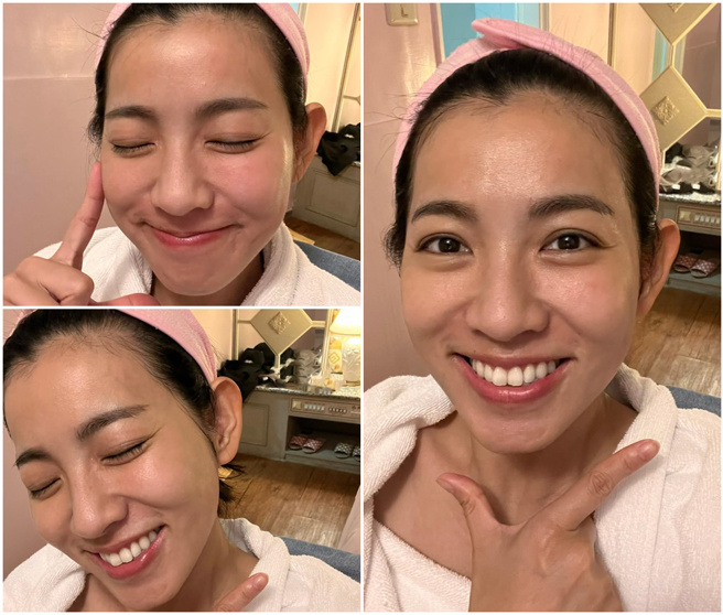 米可白36岁无P素顏照曝光。（图／FB@米可白）